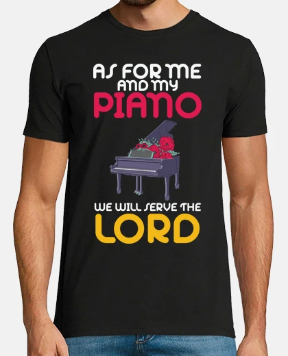 T-shirt Signore del pianoforte