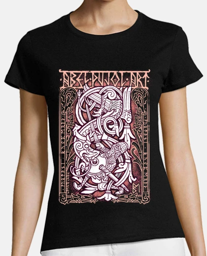 Camiseta Sigurd VS Fafnir Pink