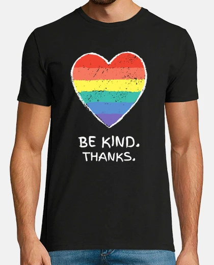 T-shirt sii gentile grazie gay pride lgbt