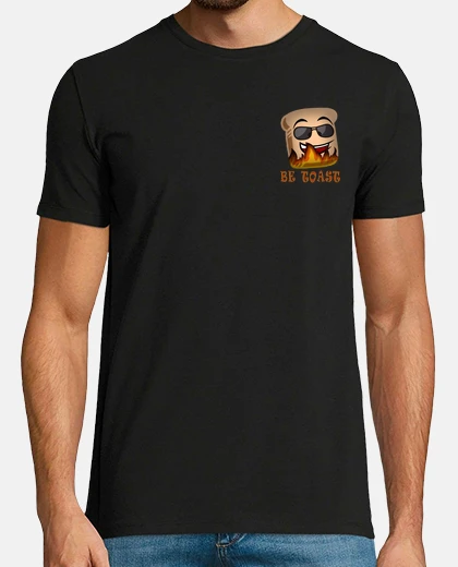T-shirt sii un ragazzo semplice e brindisi