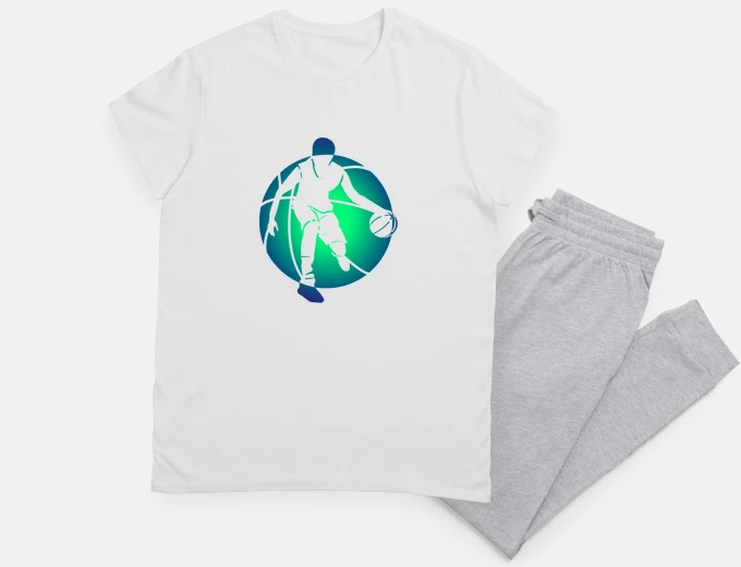 Pigiama silhouette inversa sport pallacanestro 