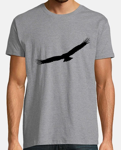 Tee-shirt silhouette vautour volant