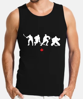 silhouette de joueur de hockey sur glac