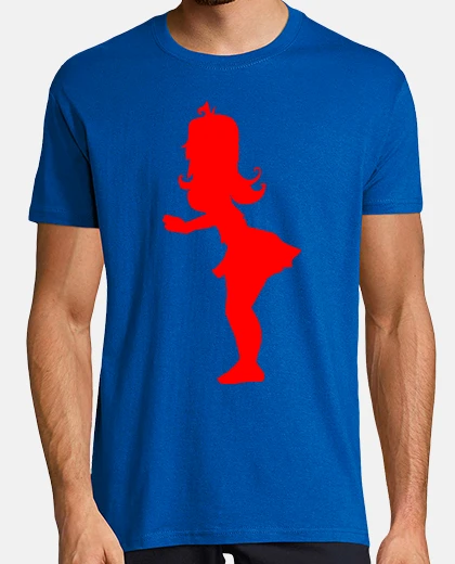 Camiseta Silueta chica Anime