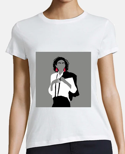 Playera SILUETA DE MUJER