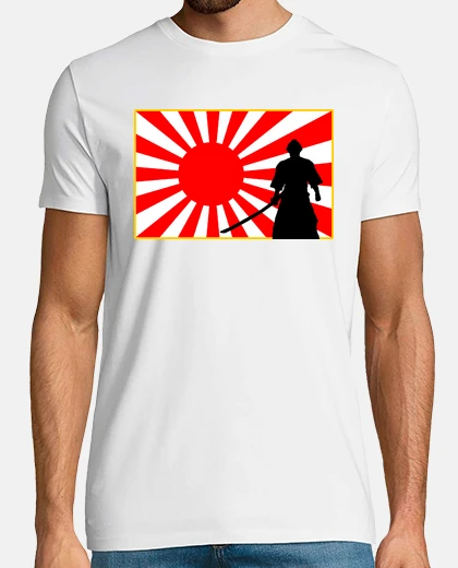 Camiseta Silueta samurai