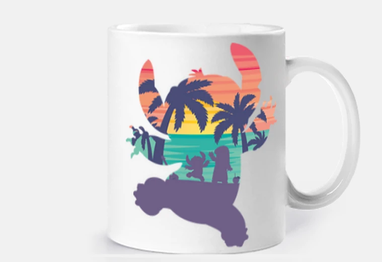 Taza Silueta Stitch