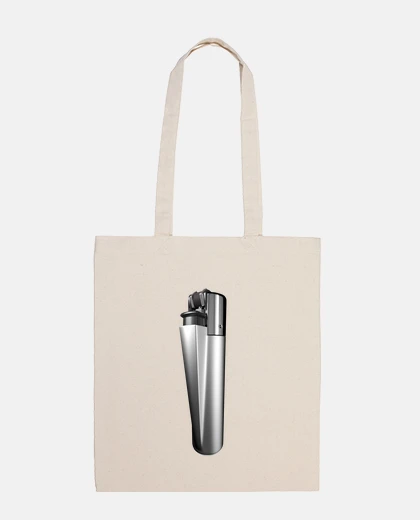 Bag silver lighter