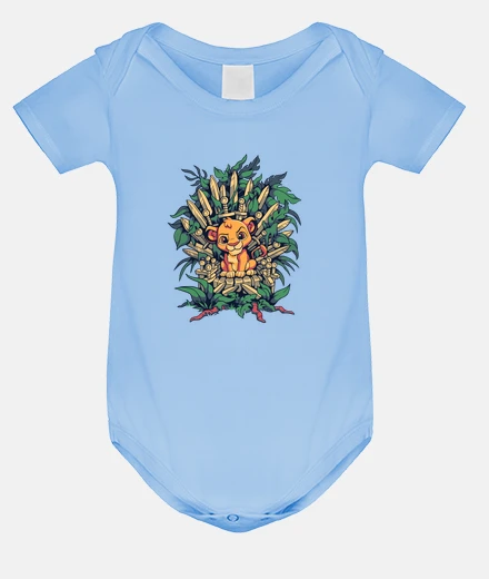 Abbigliamento simba trono di ferro re leone body bebe