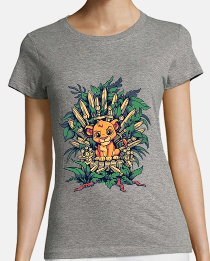 Playera Simba Trono Hierro Rey León Camiseta