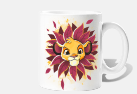Simba crown of leaves - Lion 90s