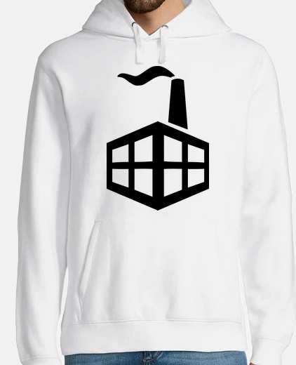 Sudadera símbolo de fábrica