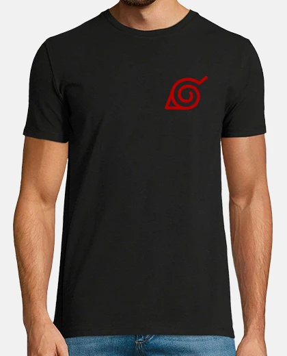 Camiseta Símbolo de la Aldea de la Hoja - Rojo