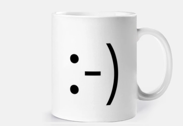 Tazza simbolo del sorriso