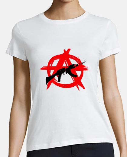 T-shirt simbolo dell39anarchia ak-47