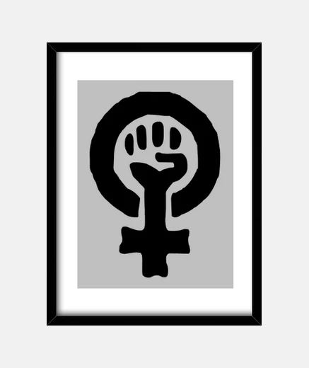 Cuadro Símbolo Feminista