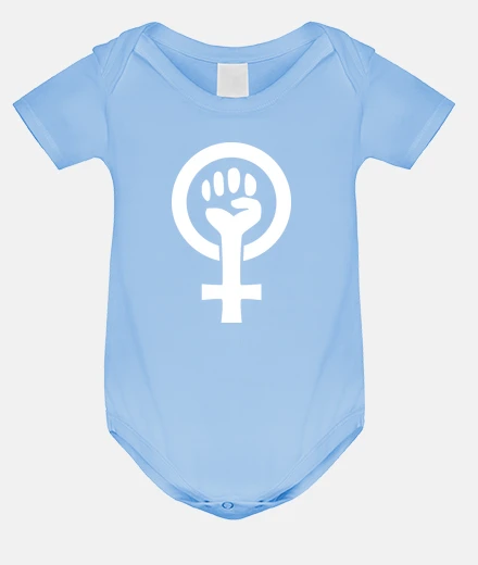 Ropa Símbolo feminista (blanco)