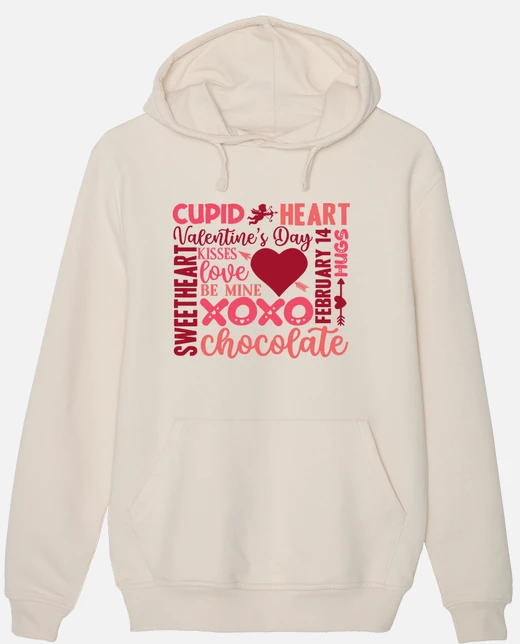 Sudadera simbolos de pareja de san valentin | laTostadora
