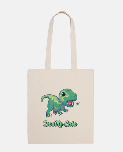 Borsa simpatica borsa velociraptor dinosauro