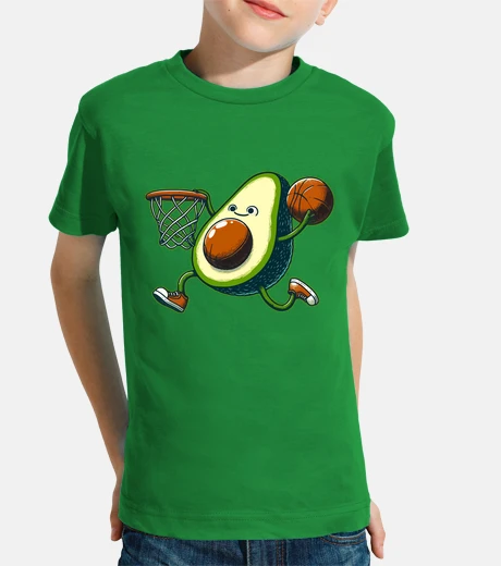 Abbigliamento simpatico basket di frutta avocado kawa