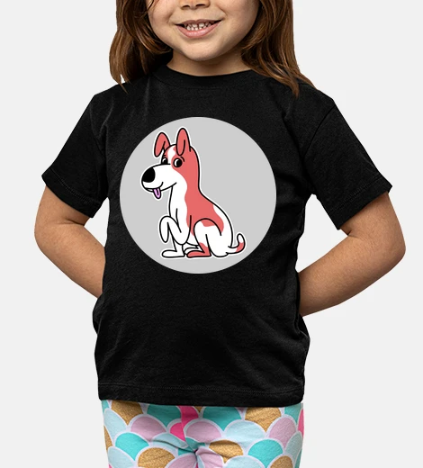 Abbigliamento simpatico cagnolino in cerchio