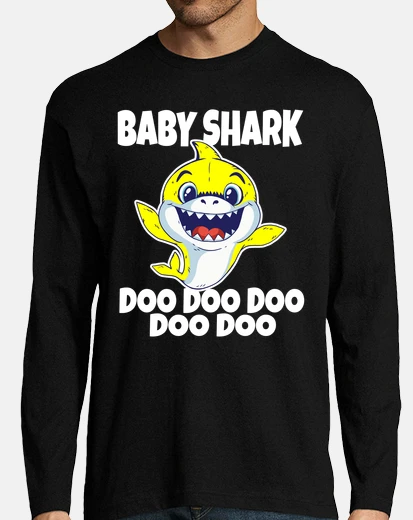 T-shirt simpatico cucciolo di squalo doo doo do