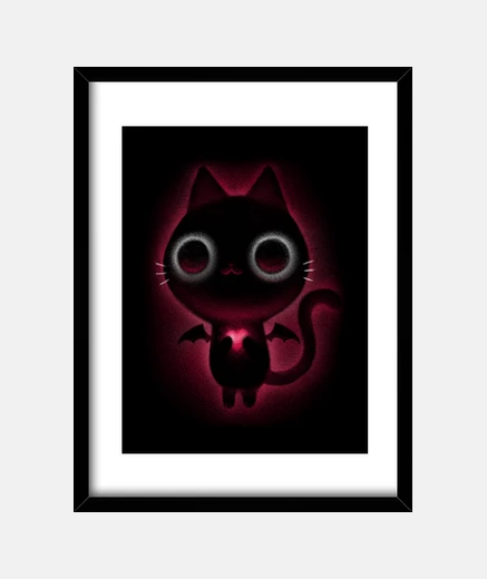 Quadro simpatico devil - dal cuore malvagio