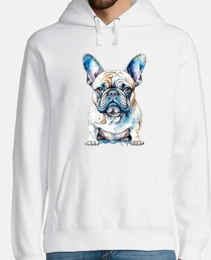 simpatico disegno di bulldog francese a