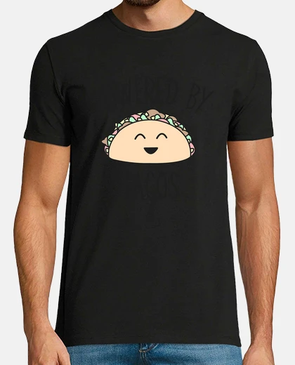 T-shirt simpatico e divertente regalo per buongustai taco pastello kawaii amante del cibo messicano