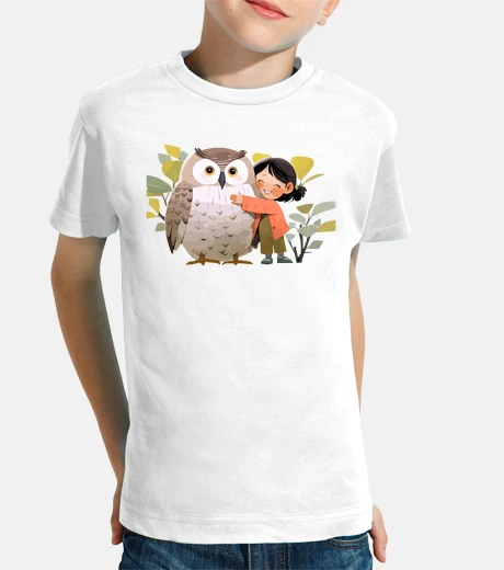 Abbigliamento simpatico gufo che ama coccolare gli an