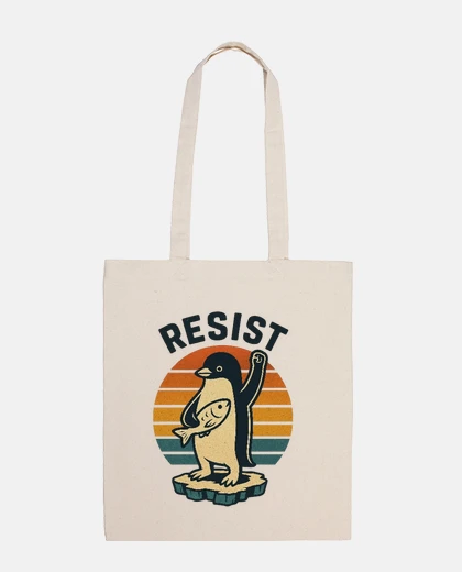 Borsa simpatico pinguino resistente 1png