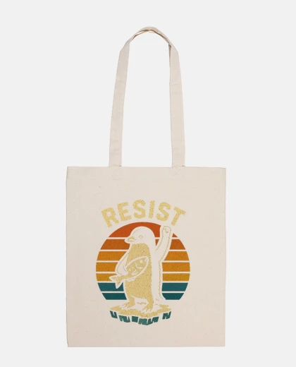 Borsa simpatico pinguino resistente 3png