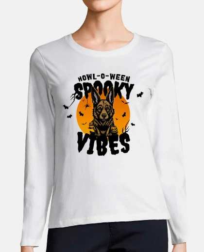 T-shirt simpatico pipistrello cane pastore tede