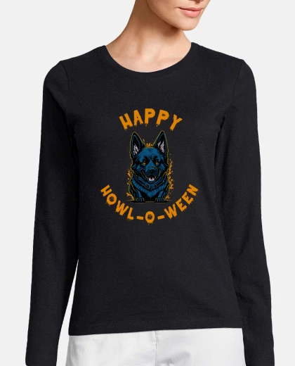 T-shirt simpatico pipistrello cane pastore tede