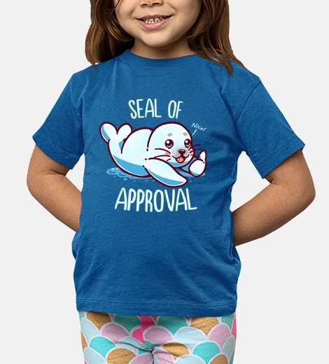 Abbigliamento simpatico sigillo di approvazione - camicia per bambini