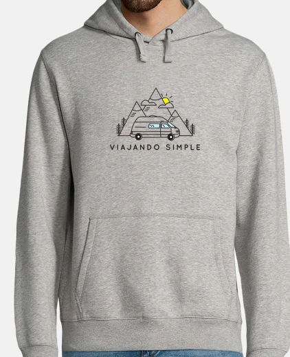 Hoodie simple traveling sweatshirt