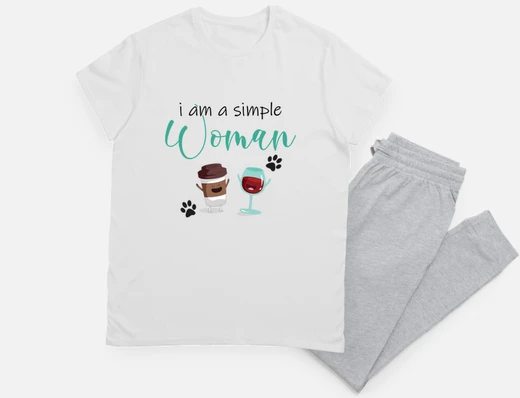 simple woman coffee caffeine wine