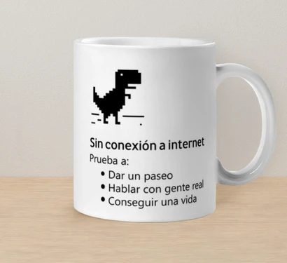 Sin conexión a internet dinosaurio frik | laTostadora Sin conexión a internet dinosaurio frik | laTostadora