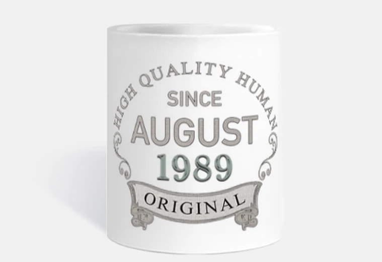 Cup Since August 1989