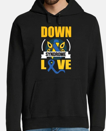 Sudadera síndrome de down amor síndrome de down