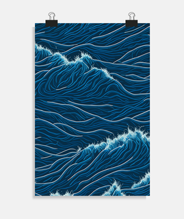 Sinfonía de olas de Hokusai