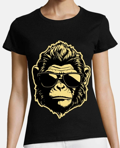 Tee-shirt singe avec des lunettes vintage rétro série sauvegarde écologie mode 