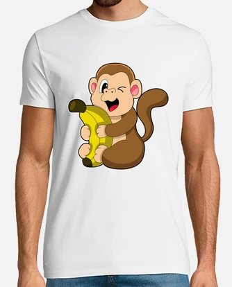 T shirt best sale avec singe