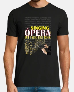 Singing Opera negro corta
