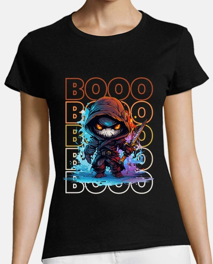 Tee-shirt sinistre faucheuse chibi