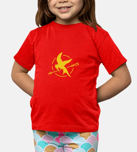Ropa Sinsajo Los Juegos del Hambre Camiseta Infantil