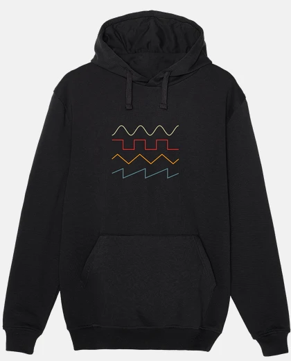 Sudadera sintetizador vintage techno Synthy