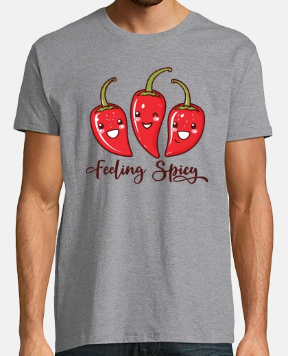 Camiseta sintiendo chile picante