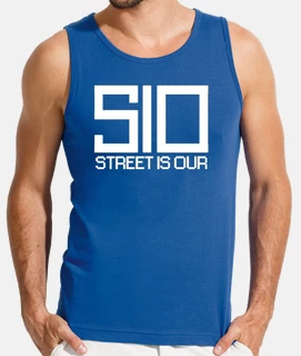SIO blue-white sin mangas