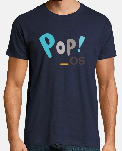 T-shirt sistema operativo linux pop